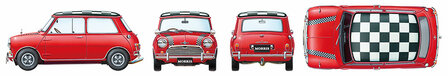 TAMIYA 24039 MORRIS MINI COOPER 1275S MK.1 1/24 