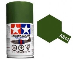 TAMIYA 86514-AS14 OLIVE GREEN