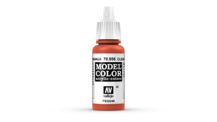 VALLEJO 70956 (25) MODEL COLOR CLEAR ORANGE