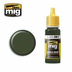 A.MIG-081 US OLIVE DRAB VIETNAM ERA