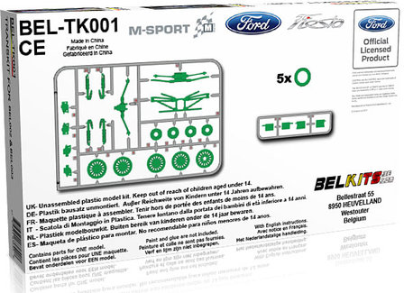 BEL-TK001 CE DETAILSET VOOR DE BEL002 &amp; BEL003 1/24