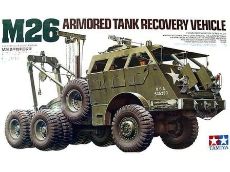 TAMIYA 35244 M26 ARMORED TANK RECOVERY TRUCK 