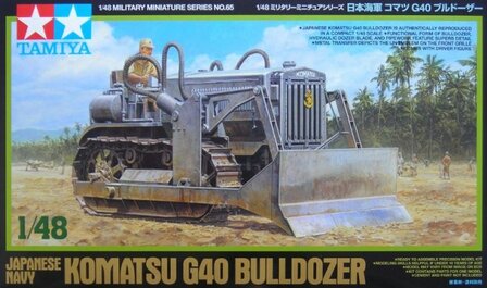 Tamiya 32565 Japanese Navy Komatsu G40 Bulldozer