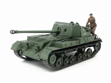 TAMIYA 35356 BRITISH SELF-PROPELLED ANTI-TANK GUN