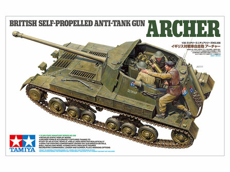 TAMIYA 35356 BRITISH SELF-PROPELLED ANTI-TANK GUN