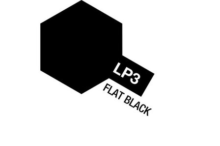 TAMIYA 82103 LP-3 FLAT BLACK