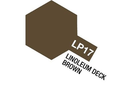 TAMIYA 82117 LP-17 LINOLEUM DECK BROWN