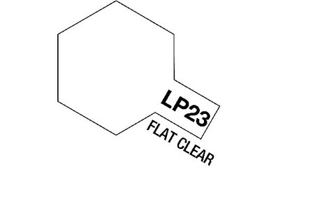 TAMIYA 82123 LP-23 FLAT CLEAR
