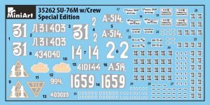 MINIART 35262 SU-76M MET BEMANNING 1/35