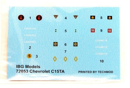 IBG MODELS 72053 CHEVROLET C15TA 1/72