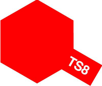 TAMIYA 85008 TS-8 ITALIAN RED