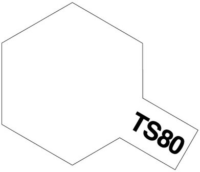 TAMIYA 85080 TS-80 FLAT CLEAR