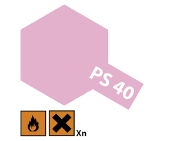 TAMIYA 86040 PS-40 TRANSLUCENT PINK