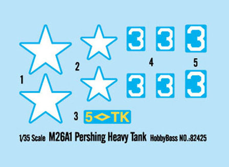 HOBBY BOSS 82425 M26A1 PERSHING HEAVY TANK 1/35