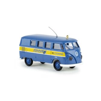 BREKINA 31584 VW T1B KOMBI &quot;CLEANING FINNAIR&quot; H0