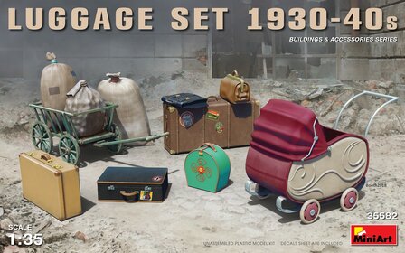 MINIART 35582 LUGGAGE SET 1930-40&#039;S 1/35