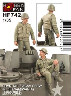 HOBBY FAN HF 742 ARVN M1113 ACAV CREW IN VIETNAM WAR (A) 1/35