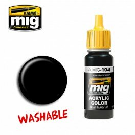 A.MIG-104 WASHABLE BLACK