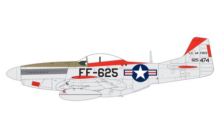 AIRFIX A05136 NORTH AMERICAN F-51D MUSTANG&trade; 1/48
