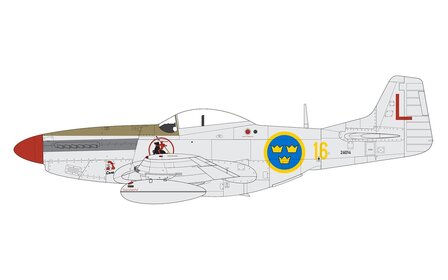 AIRFIX A05136 NORTH AMERICAN F-51D MUSTANG&trade; 1/48