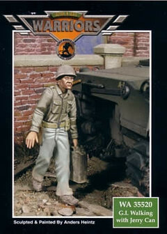 WARRIORS 35520 G.I. WALKING WITH JERRY CAN 1/35