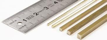 ALBION ALLOYS SBW15 SQUARE BRASS ROD 1.5 MM X 1.5 MM