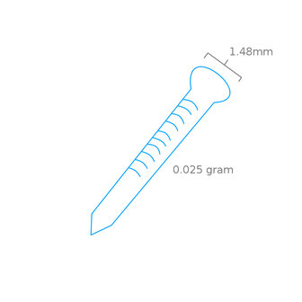 MODEL CRAFT PPU8174/PG MESSING PINNEN