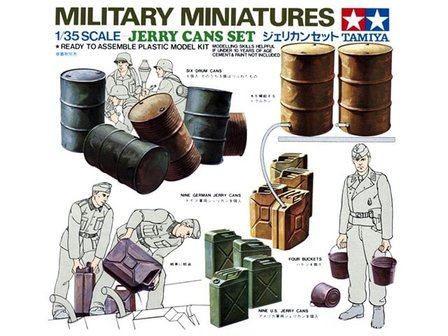 TAMIYA 35026 JERRY CANS SET 1/35