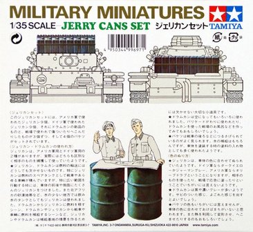 TAMIYA 35026 JERRY CANS SET 1/35