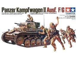 TAMIYA 35009 PANZERKAMPFWAGEN II Ausf. F/G 1/35