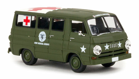 BREKINA 34322 DODGE A 100 &ldquo;ARMY MEDICAL SERVICE&quot; 1/87