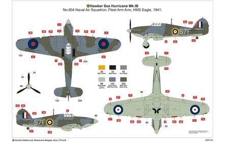 AIRFIX 05134 HAWKER SEA HURRICANE Mk.IB 1/48