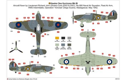AIRFIX 05134 HAWKER SEA HURRICANE Mk.IB 1/48