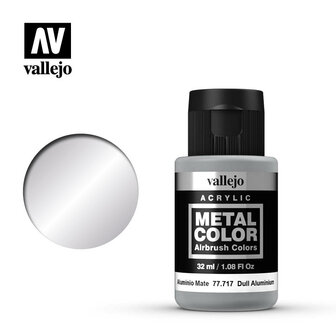 VALLEJO 77717 METAL COLOR DULL ALUMINIUM