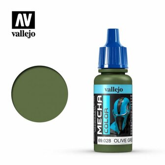 VALLEJO 69028 MECHA COLOR OLIVE GREEN 