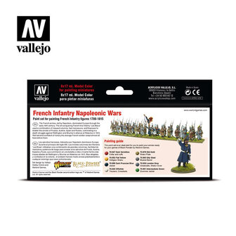 VALLEJO 70164 FRENCH INFANTRY NAPOLEONIC WARS