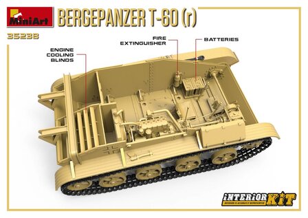 MINIART 35238 BERGEPANZER T-60 (r) 1/35