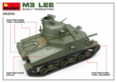 MINIART 35206 M3 LEE 1/35