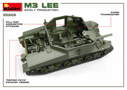 MINIART 35206 M3 LEE 1/35