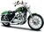 MAISTO 532335 HARLEY-DAVIDSON &rsquo;13 XL 1200V SEVENTY-TWO (GROEN) 1/12