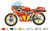 ITALERI 4644 SUZUKI RG 500 XR27 1/9