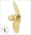 RABOESCH 146-06 BRASS PROPELLER 20-L-3BL-M4 (VE1)