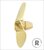 RABOESCH 146-09A BRASS PROPELLER 30-R-3BL-M3 (VE1)