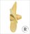 RABOESCH 156-01A BRASS PROPELLER D-30-R-3BL-M3 (VE1)
