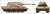 AMUSING HOBBY 35A046 SUPERHEAVY TANK E-100 MIT MAUS-TURM 1/35
