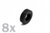 ITALERI 3890 TRAILER RUBBER TYRES (8X) 1/24