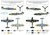 S.B.S D72014 Messerschmitt Bf-109G-2 in Finnish Service Decal set 1/72