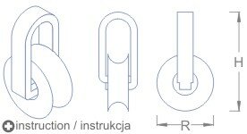 RB MODEL 056/01 BLOCK ENKEL 2,5 (VE 10)