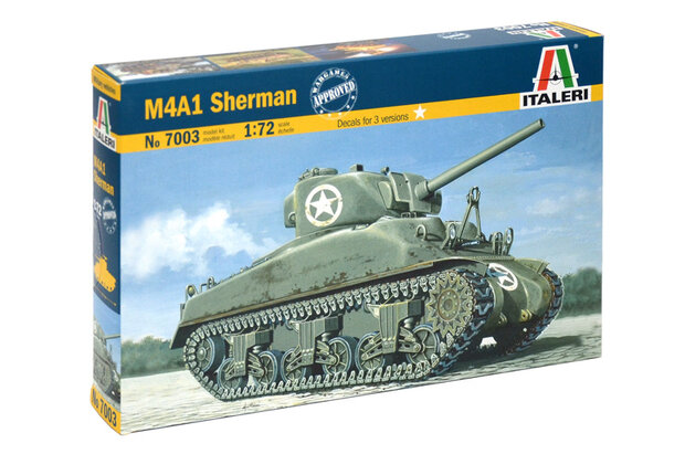 ITALERI 7003 M4A1 SHERMAN 1/72