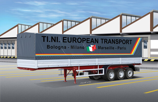 ITALERI 3908 Classic canvas trailer